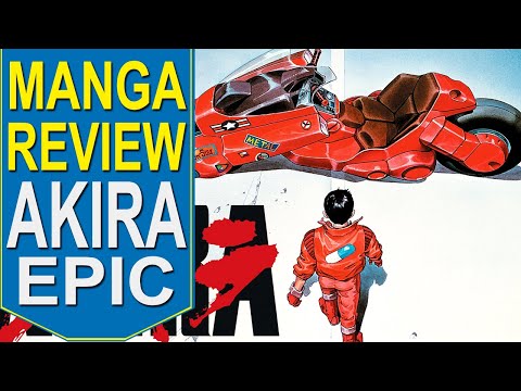 AKIRA - MANGA REVIEW - MAKING COMICS - RECOMMENDED READ for the