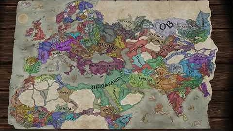 952 Years of CK3 Timelapse (867 - 1819) (AI-Only) | Crusader Kings III