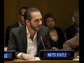 Discurso de Nayib Bukele en la ONU