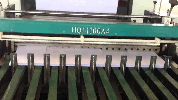 A4 paper cutting machine  (HQJ-D Model)