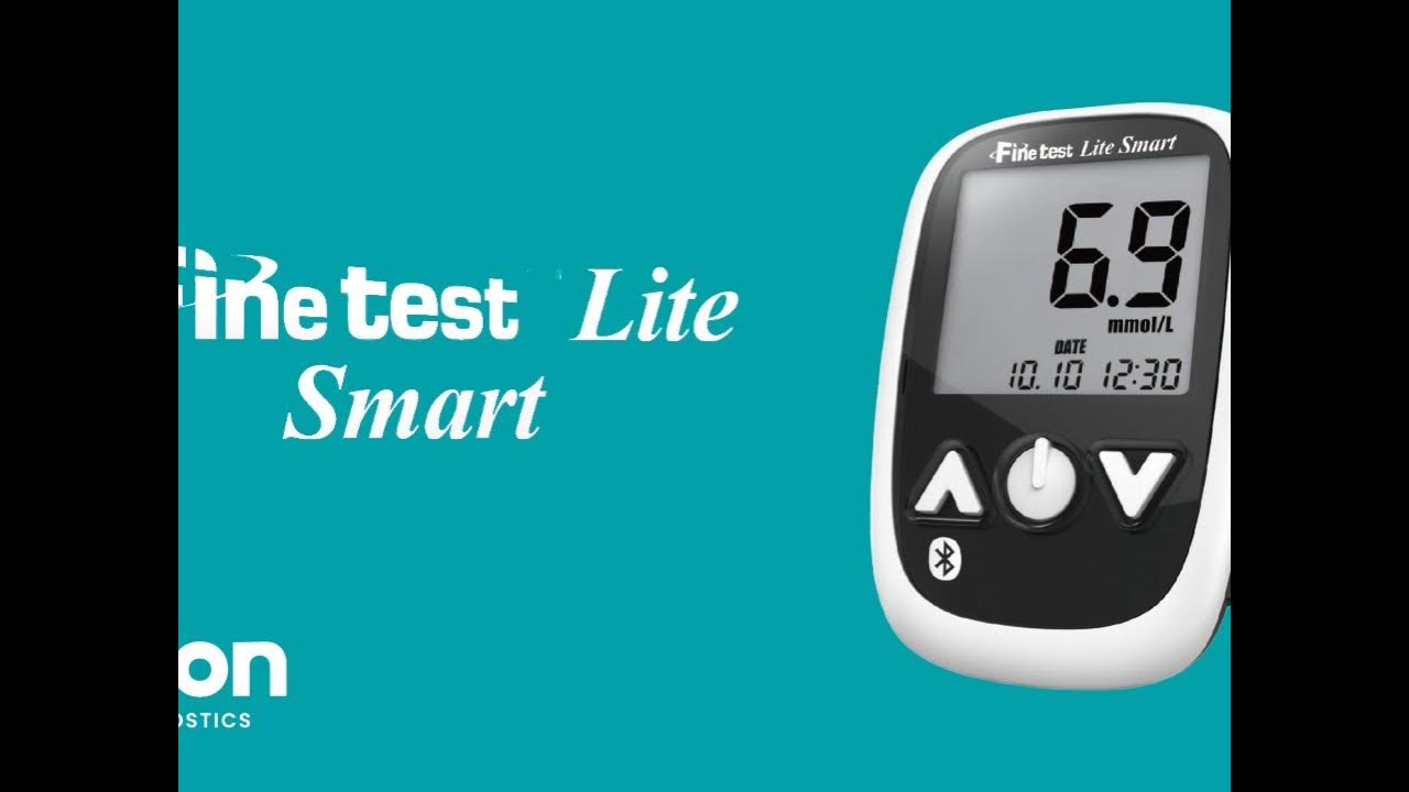 Lite Blood Glucose Meter How to use Video YouTube