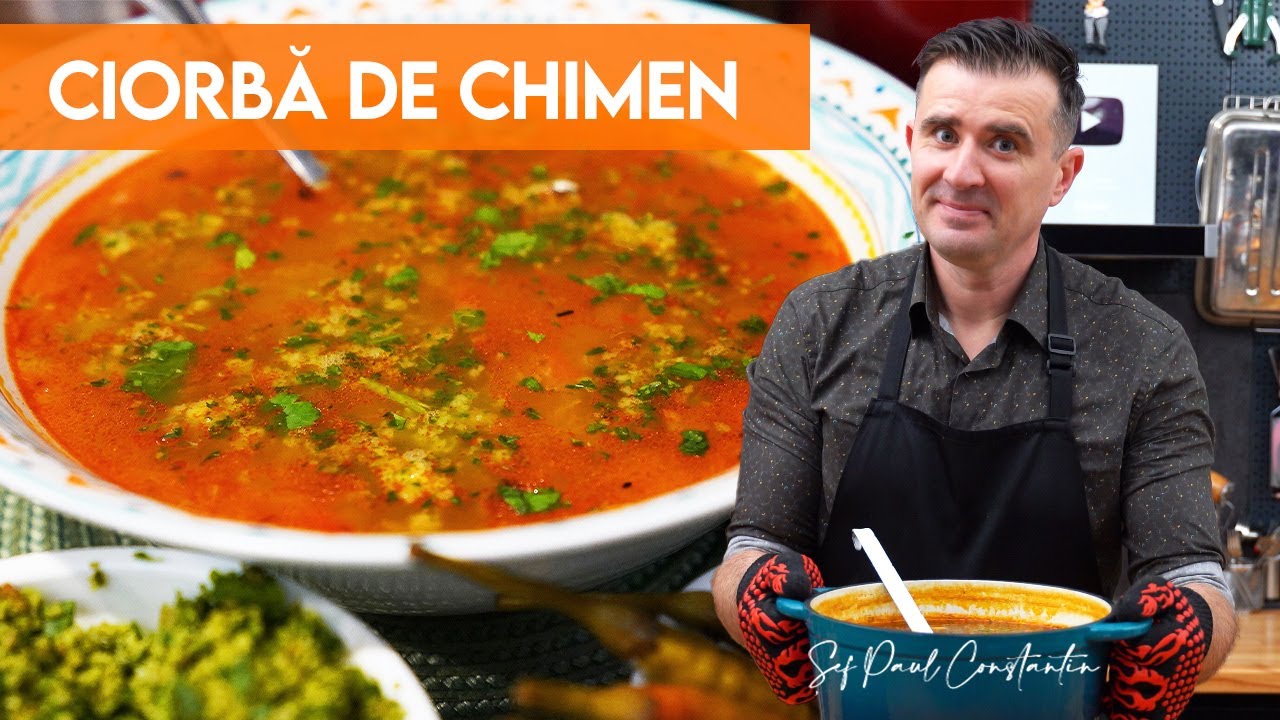 💡 Ce Poți Face Din Câteva Ingrediente Simple? O Ciorbă de Chimen Fantastică!🌿 Șef Paul Constantin