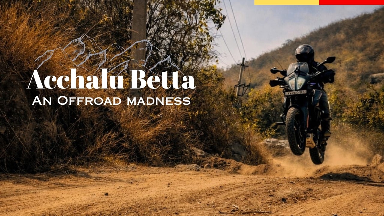 Solo Offroad Adventure To Acchalu Betta | Ride Full of surprises | ಅಚ್ಚಲು ಬೆಟ್ಟ #offroad #solo