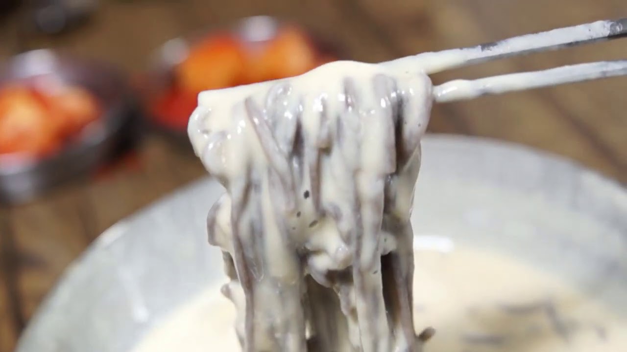 전주 한옥마을 맛집 메르밀진미집 콩국수