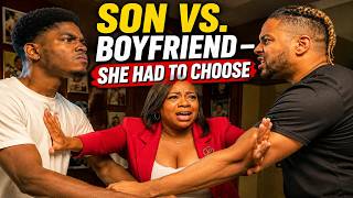 Her Son and Her Boyfriend Came to Blows... She Could Only Choose One 🥺