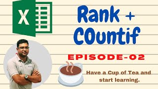 How to Use RANK with countif Formula In MS Excel | MS Excel In Bangla