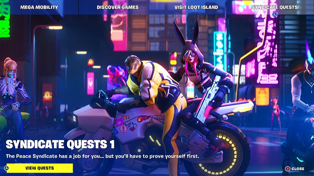 Fortnite Syndicate Quests Part 1 - Chapter 4 Season 2