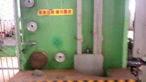 intermediate wire drawing machine & annealing  with double bobbin spooler