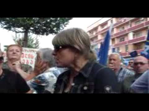 აქცია ზუგდიდის საოლქო კომისიასთან