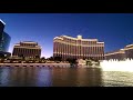 Fountains of Bellagio /  Поющий фонтан в Лас Вегасе, отель Белладжио (29-е декабря, 2020)
