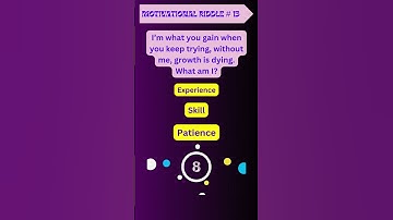 Unlock Your Mind - 15 : Motivational Riddle Challenge to Test Your Knowledge!