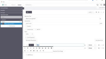 Adding Questions in Dynata Survey Authoring (Cmix)