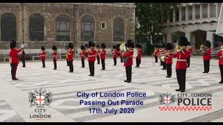 City of London Police - Passing out parade 17 July 2020