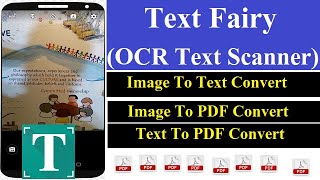 Convert an Image to Text and PDF | Text Fairy (OCR Text Scanner) | screenshot 4