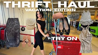 THRIFT WITH ME: VACATION EDITION + TRY ON HAUL (pinterest inspired)  