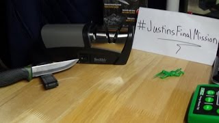 Smiths 50132 Electric Knife Sharpener First use | #JustinsFinalMission