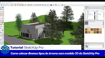 Como colocar Vegetacao no Sketchup?