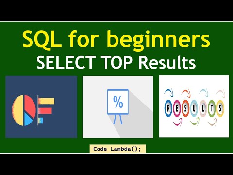 SQL for beginners - SELECT TOP Results (2023)