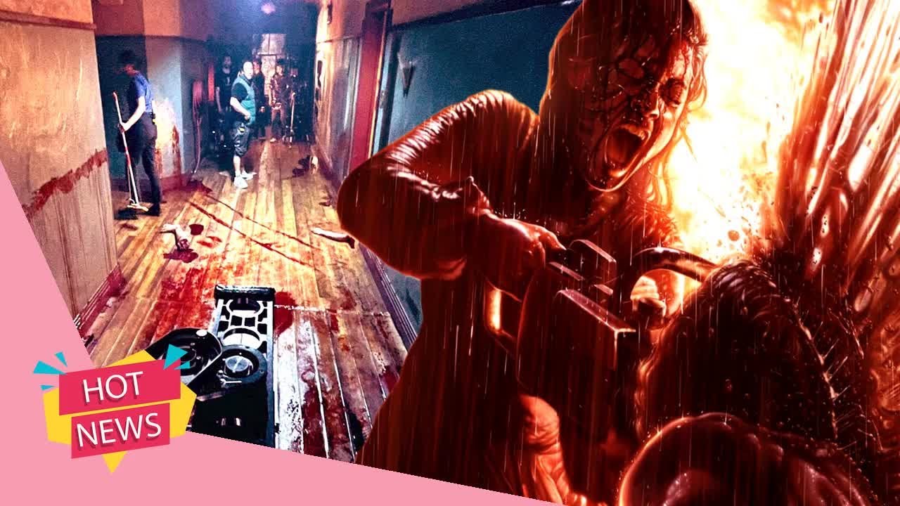 Evil Dead Rise BTS Set Photo Teases Bloody Dismemberment Scene