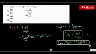 Matematika kelas x smu - logaritma tersedia pc-dvd dengan video
lengkap, dapat di pesan dari : ituitionindo@gmail.com
http://www.facebook.com/pages/ituition/...