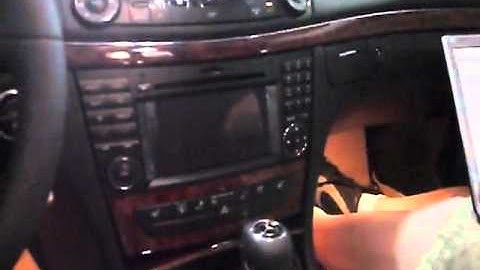 2009 E Class Backup Camera Programming