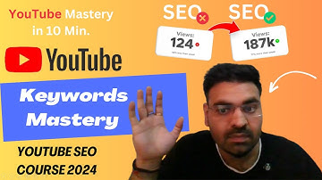 YouTube Keywords Mastery in 10 Min | Free YouTube SEO Course 2024 | Rank YouTube Video on #1 in 2024