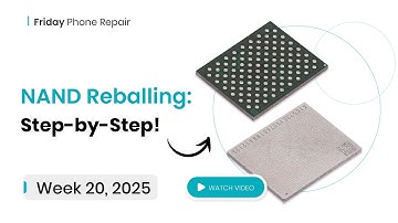iPhone 13 NAND Reball & Replacement | Advanced Logic Board Repair Tutorial