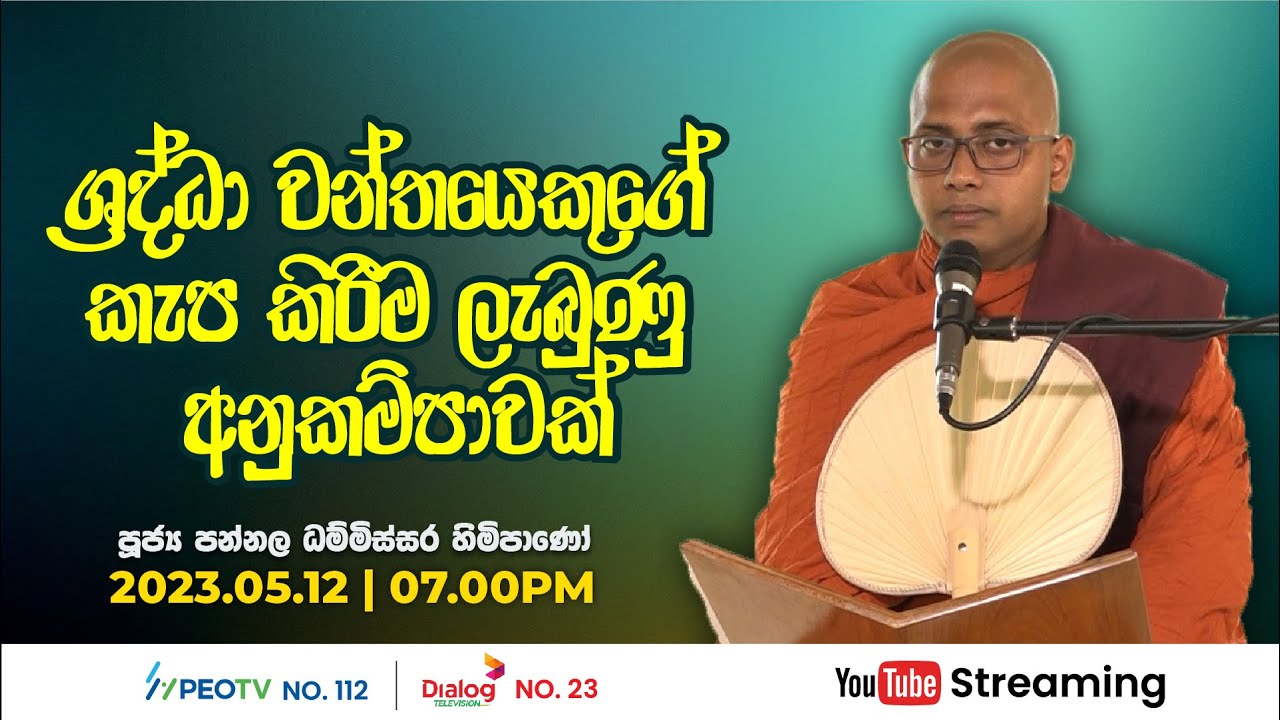 Pragna TV | Ven Pannala Dhammissara thero | 2023-05-12 | 07:20PM telecast