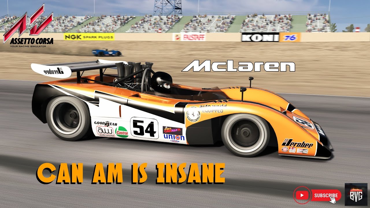 Assetto Corsa - McLaren M8C - Riverside Raceway - Fanatec - Mods - Pure