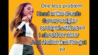 Ariana Grande(Feat. Iggy Azalea)- Problem(Lyrics)