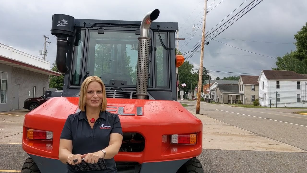 FOR SALE - *New* 15,500 lb capacity Diesel Pneumatic Forklift with 3.8L Cummins Engine