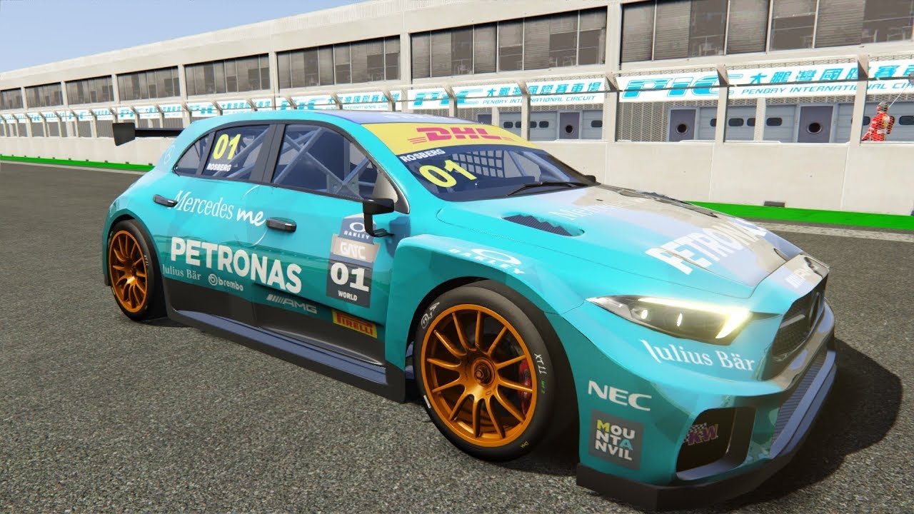 A35 Racing Mercedes-AMG A35 Racing Car Test Drive @Penbay International Circuit ...