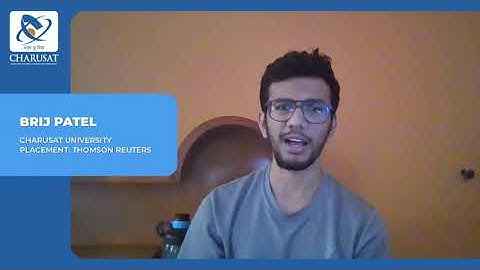 Campus Placements - Computer Engineering - CSPIT - CHARUSAT University