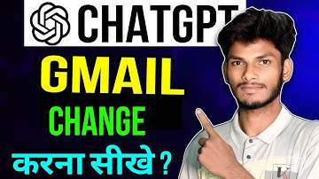 ChatGPT Mein Gmail Change Kaise Karen ✉️ | Change ChatGPT Email Address Step-By-Step (Shorts)