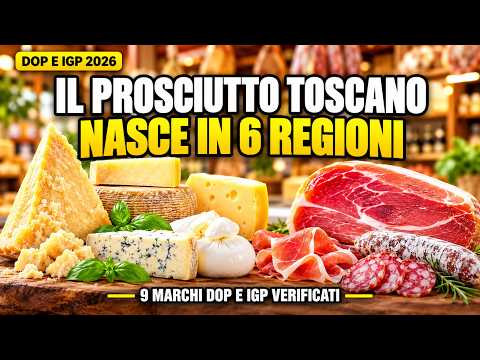 Video 9 Marchi DOP e IGP: il Prosciutto Toscano Nasce in 6 Regioni (Norme 2026)