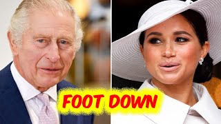 Meghan Markle puts her foot down against King Charles' wishes