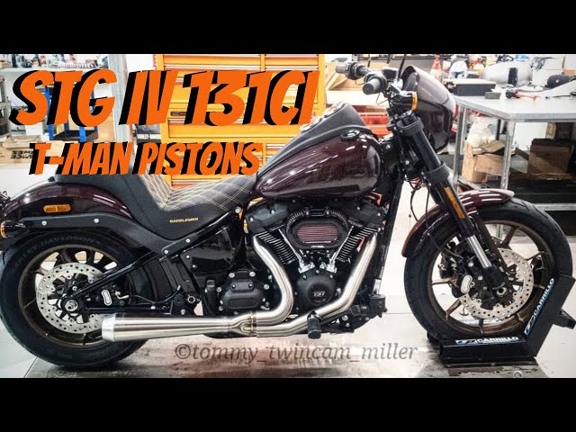 Hi Comp 131ci Stage 4 Screamin Eagle Lowrider S - YouTube