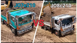 เครื่องไหนปีนบ่อได้ดีกว่ากัน jo7e210 vs jo8c210