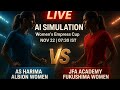 Harima W VS Fukushima W 🔥 AI Simulation Match | Women's Empresss Cup | FútbolStream360