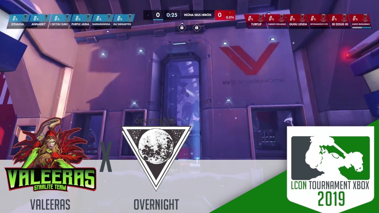 Valeeras X Overnight- Liga Challange - Rodada 1 - LCON Tournament Xbox 2019 camera iphone 8 plus apk