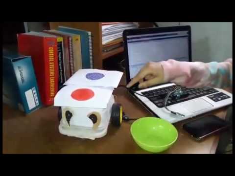 WIRELESS OBJECT DETECTION AND TRACKING ROBOT - YouTube