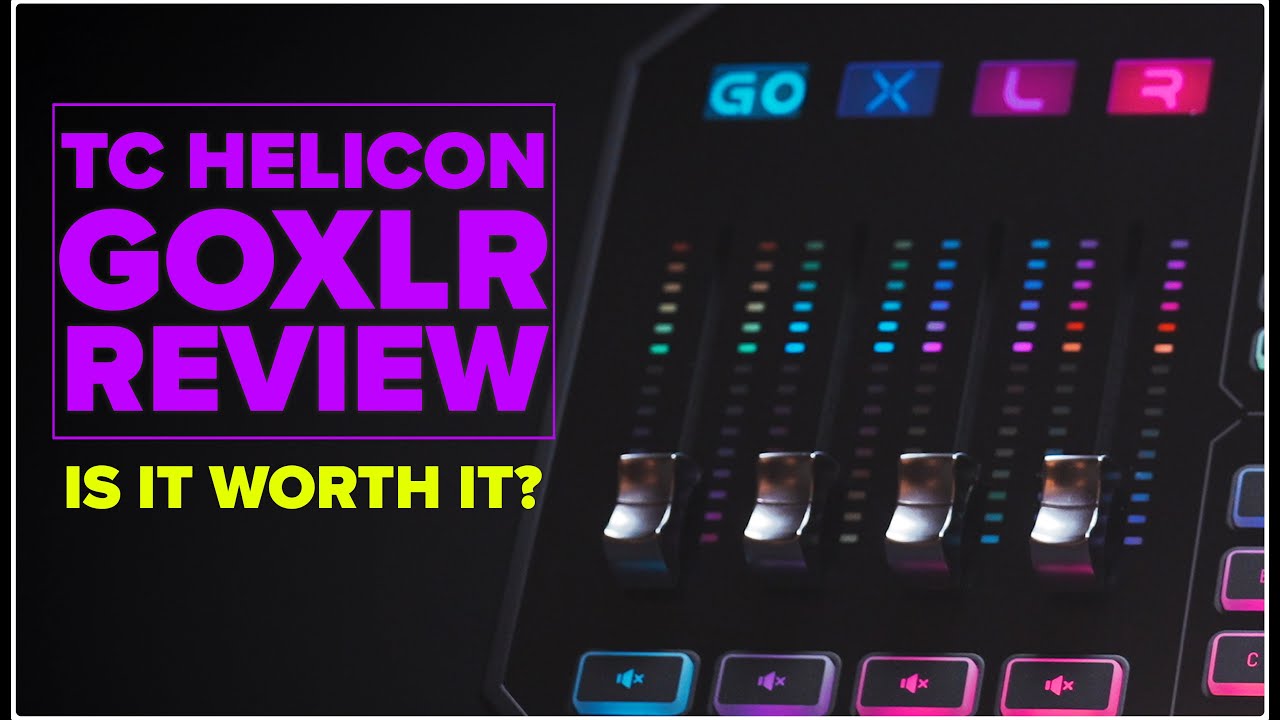Best Buy: TC Helicon GoXLR Online Broadcaster Platform SRSGOXLR