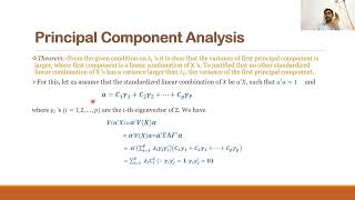 Principal component analysis 