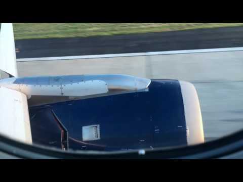 Delta A319 Reverse Thrusters In Action