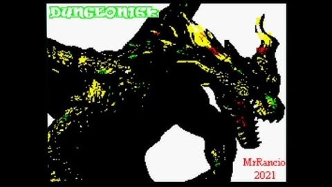 Dungeon 16k (2021) Walkthrough, ZX Spectrum