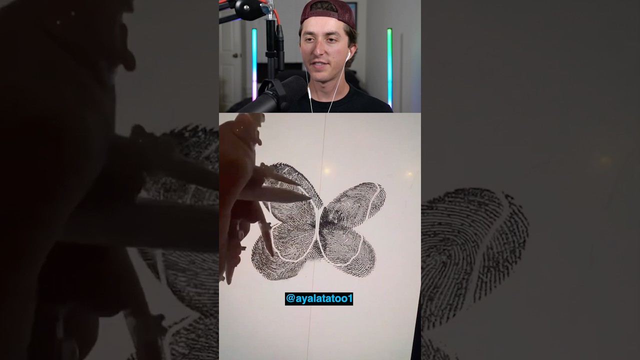 Finger Prints Tattoo Art 🤯🤯🤯