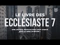 Ecclesiastes 7. Une bonne réputation vaut mieux que le bon parfum Louis Segond #BibleVision