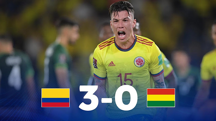 Eliminatorias | Colombia 3-0 Bolivia | Fecha 17