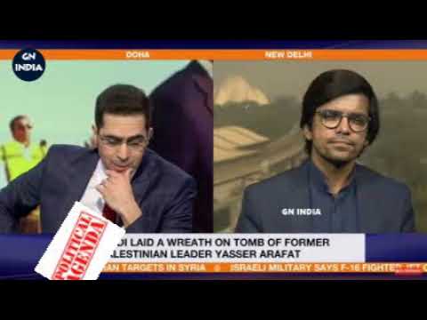 Al jazeera on Narendra Modi Palestine Visit – 2018