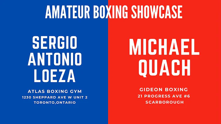 Amateur Showcase || Michael Quach vs Sergio Antoni...